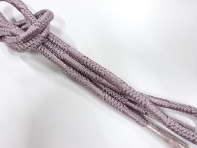 未使用品　正絹　手組帯締め